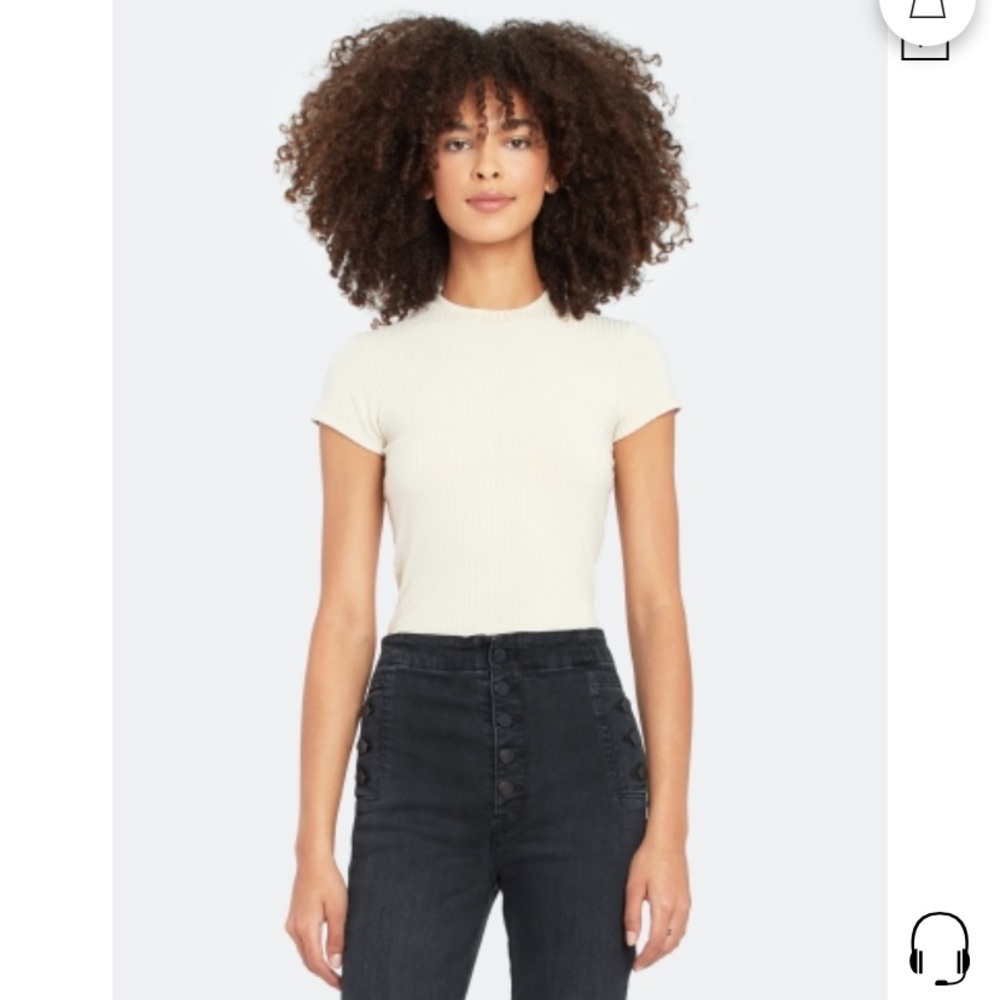 Billie the Label Julia Ribbed Tee